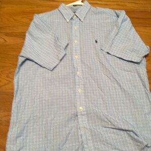 Ralph Lauren short sleeve L plaid